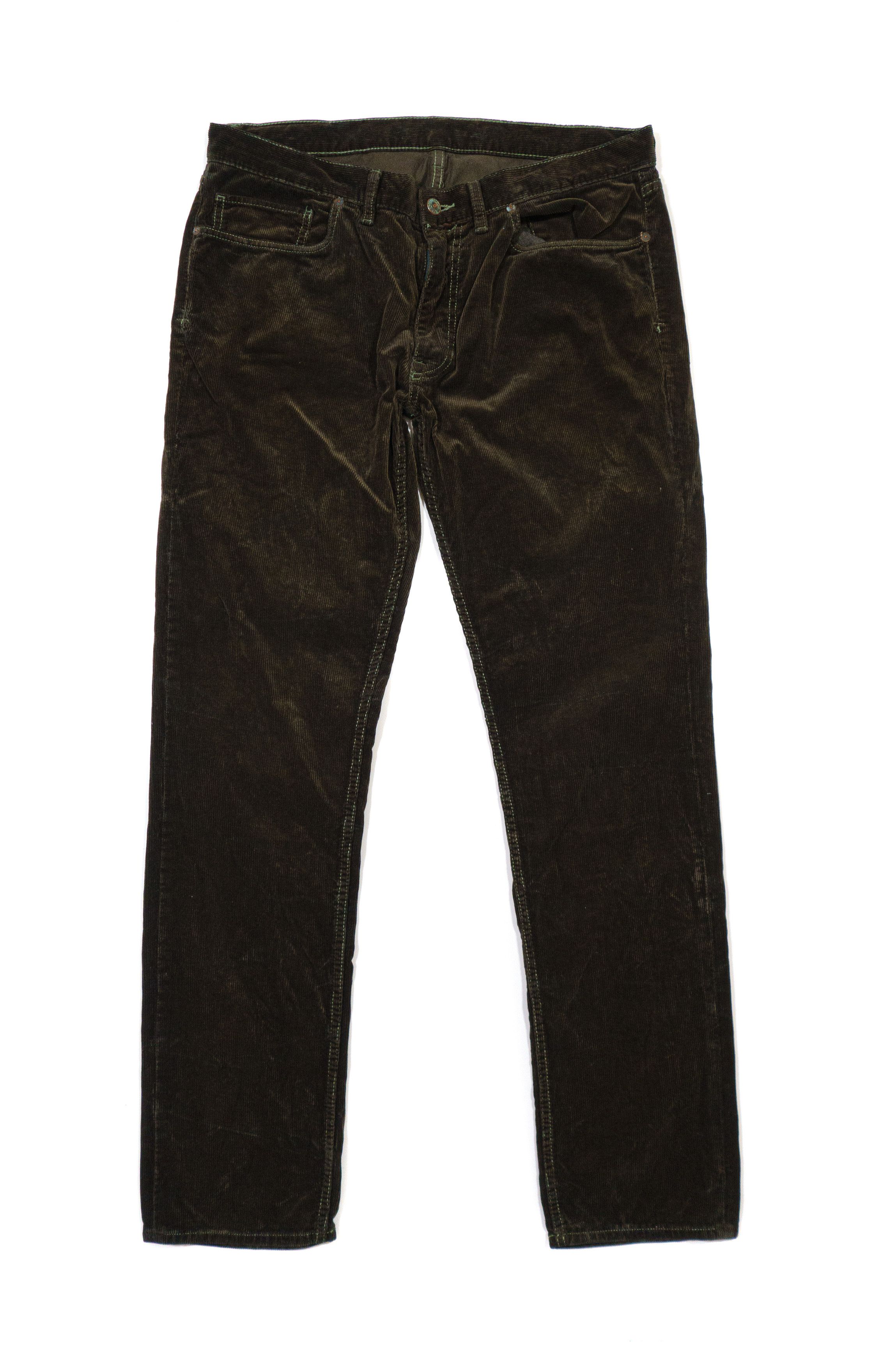 Polo Ralph Lauren Corduroy Green Pants Size US 36 / EU 52 - 1 Thumbnail