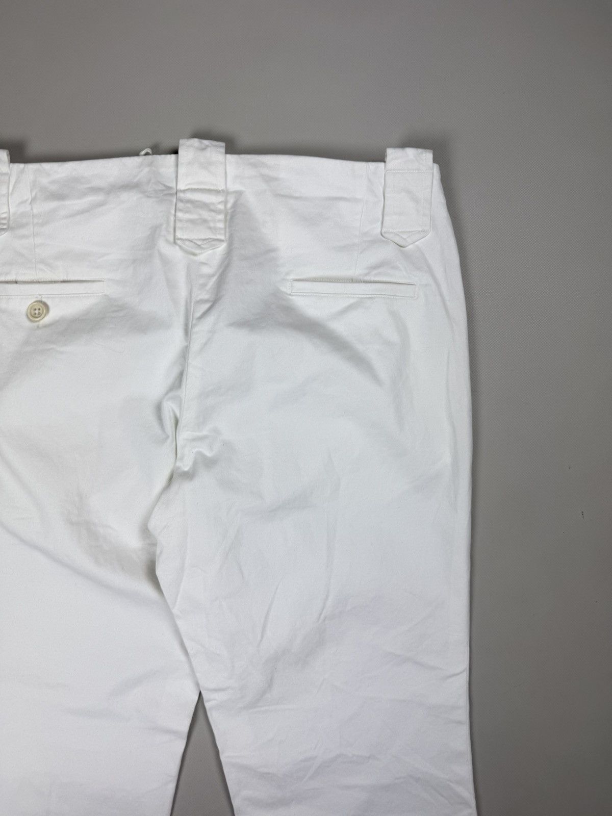 Jil Sander × Vintage Jil Sander Vintage Cropped Cotton Chino Pants Trousers Size 34" / US 12 / IT 48 - 19 Thumbnail