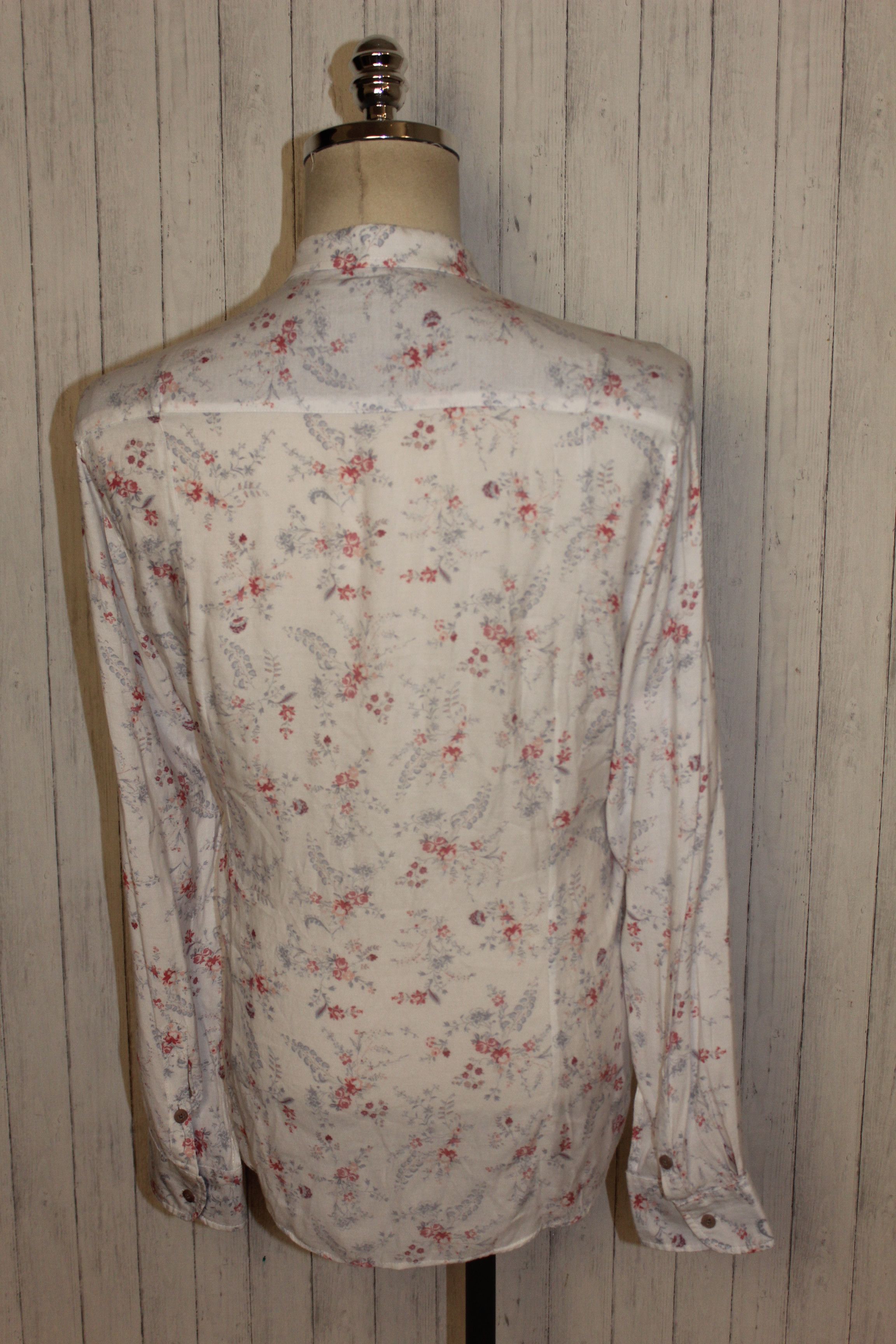 Dolce & Gabbana Men's Dolce & Gabbana Long Sleeve Floral Shirt Top Size M/L Size US M / EU 48-50 / 2 - 4 Thumbnail