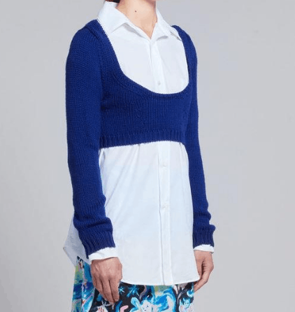 Marni o1srvl11e0624 Crewneck in Blue Size S / US 4 / IT 40 - 3 Thumbnail