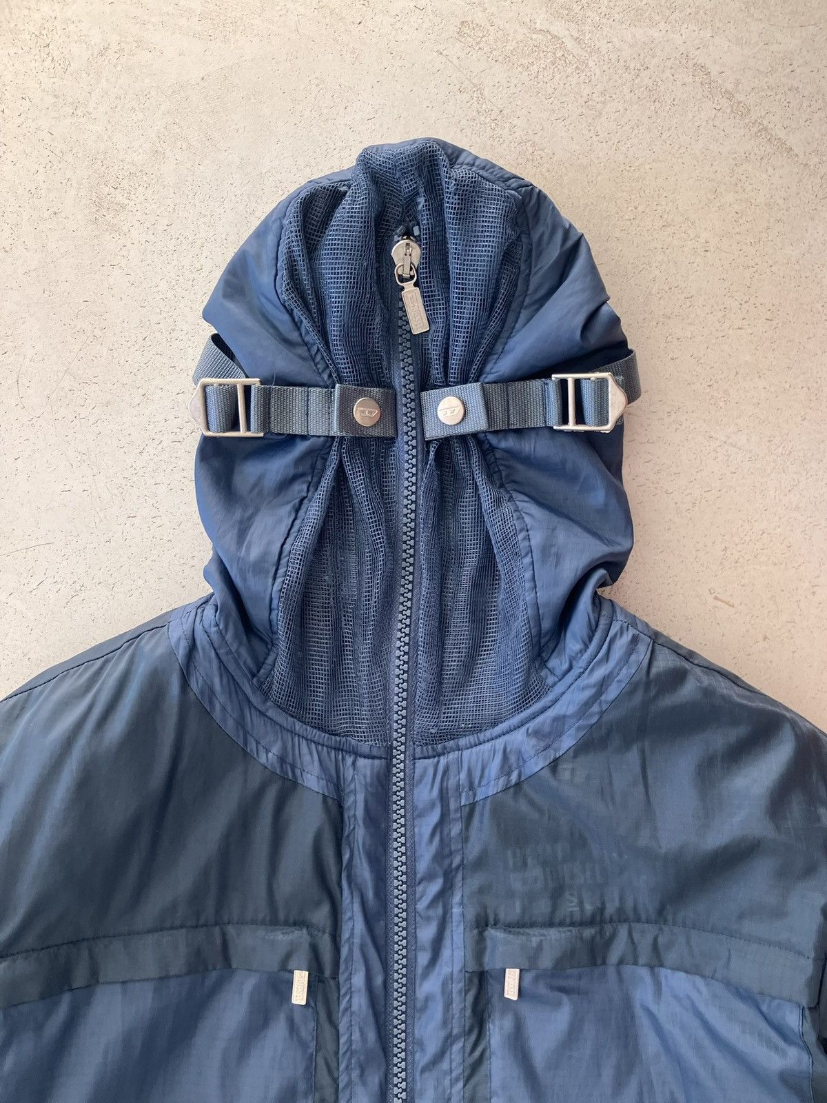 Diesel Rare 1990s Diesel Archive Ice Parka Jacket with a mesh mask Size US M / EU 48-50 / 2 - 2 Thumbnail