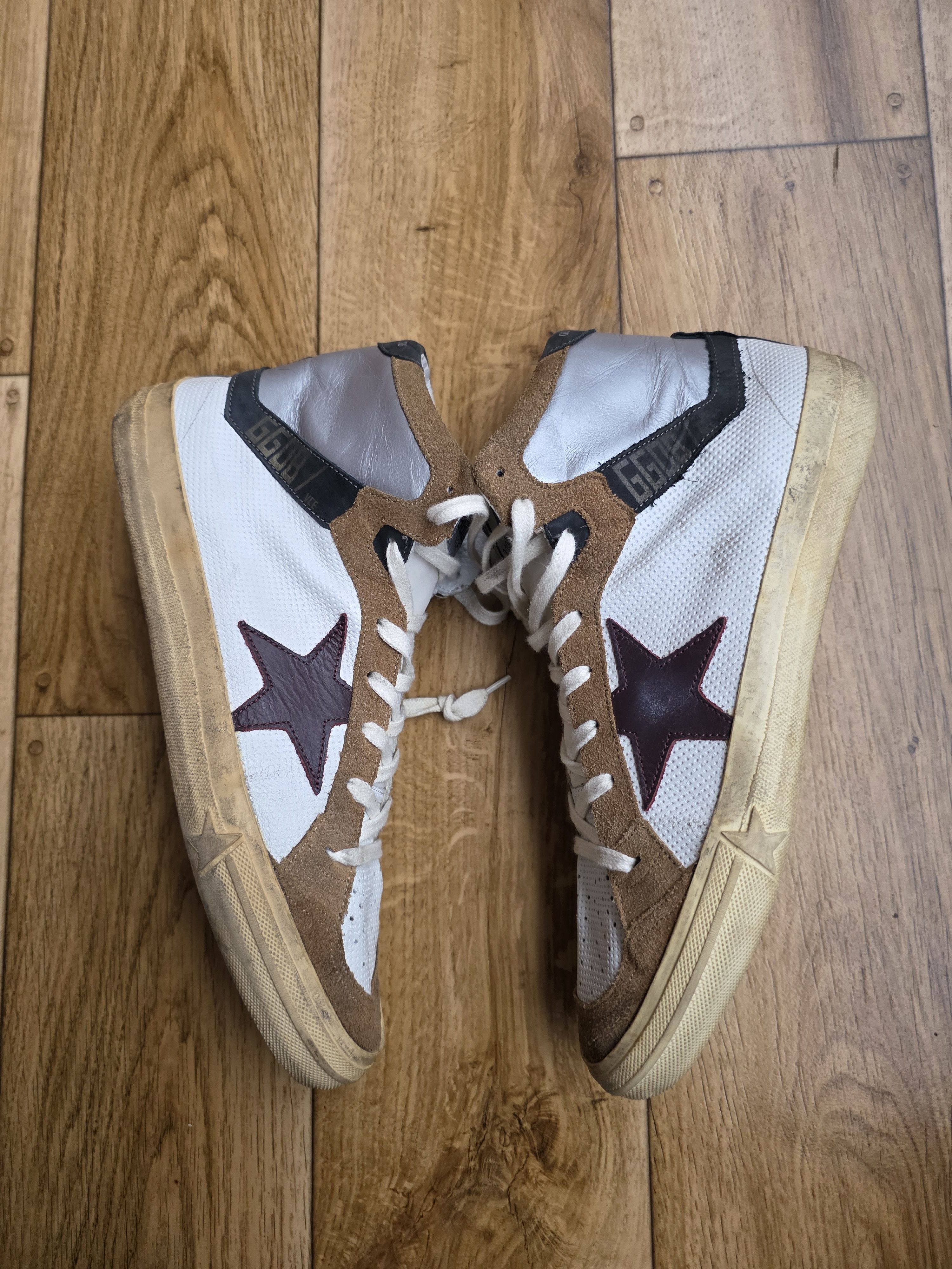 Golden Goose Golden Goose VCE 2.12 High Top Sneakers Size US 9 / EU 42 - 6 Thumbnail