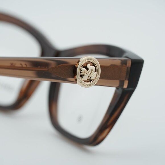 Longchamp Longchamp LO2762 238 Eyeglasses Brown 51mm Cat Eye Frame Size ONE SIZE - 10 Thumbnail