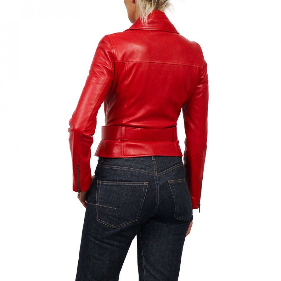 Celine Celine leather biker jacket Size XS / US 0-2 / IT 36-38 - 4 Thumbnail