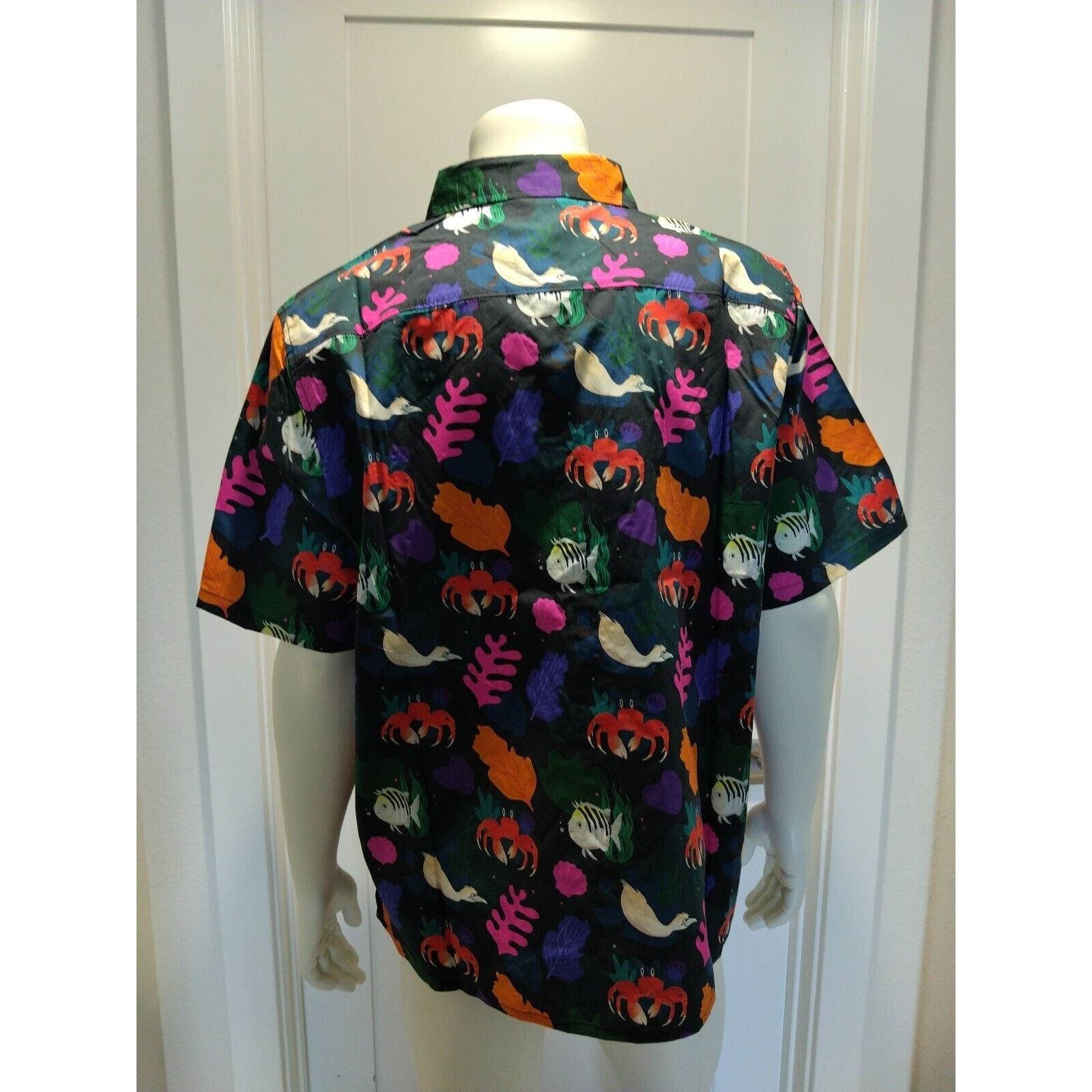 Disney DISNEY'S Little Mermaid Woven Shirt For Men - Size 2XL Size US XXL / EU 58 / 5 - 2 Thumbnail
