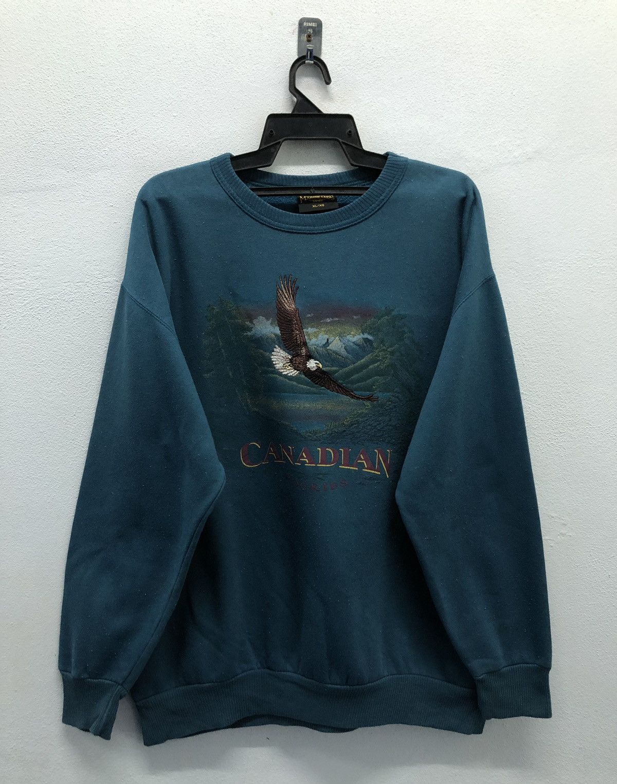 Vintage Vintage Marshlands Canada Rockies Made In Canada Sweatshirt Size US XL / EU 56 / 4 - 1 Thumbnail
