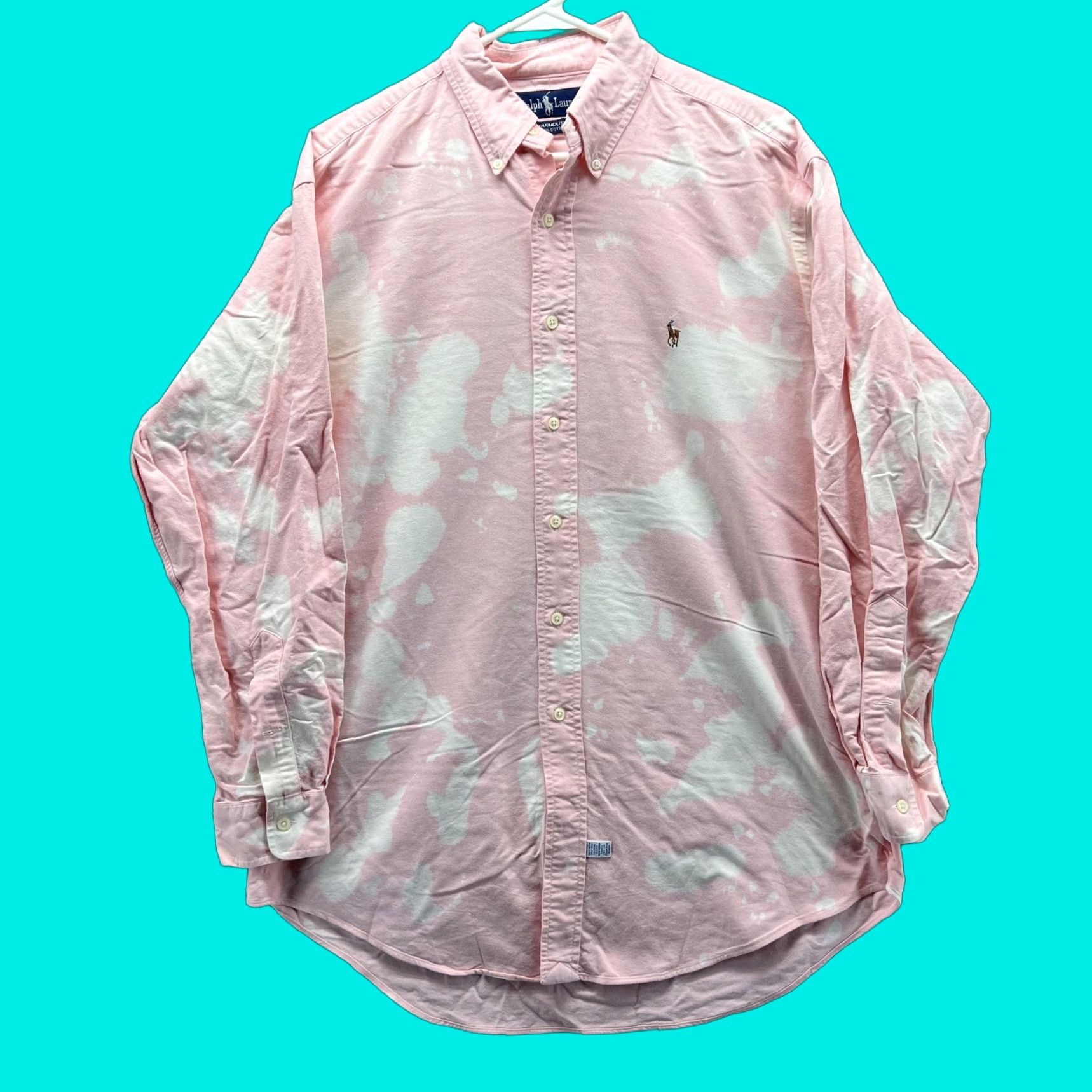 Ralph Lauren VINTAGE Ralph Lauren Yarmouth Shirt Mens 15.5 33 Pink Oxford Button-Down Cotton Logo Size US L / EU 52-54 / 3 - 1 Thumbnail