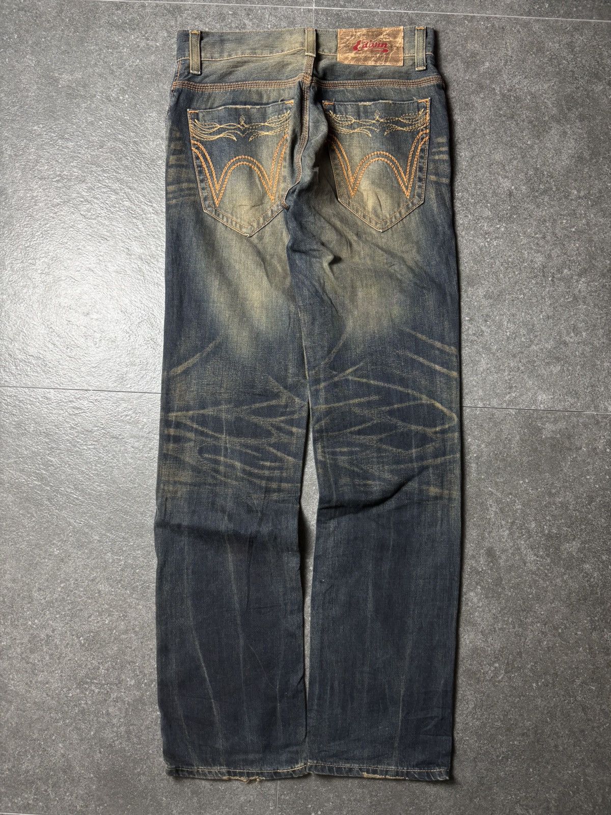 Edwin 2000s Edwin Japan Western Mud Wash Jeans Size US 29 - 9 Thumbnail
