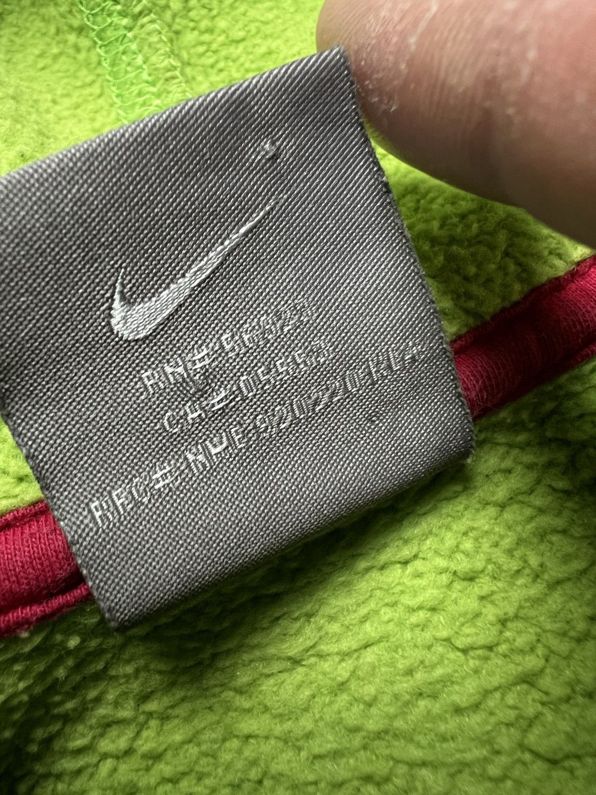 Nike Nike Vintage Celebration Of Air Neon Green Pullover Hoodie Size US M / EU 48-50 / 2 - 14 Thumbnail