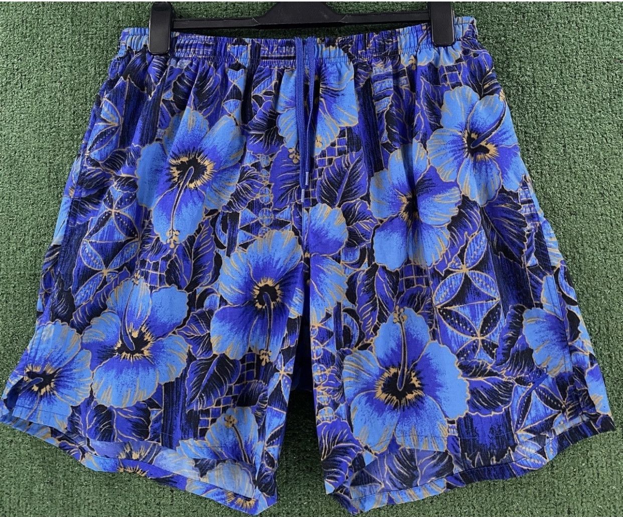 Speedo 90’s Speedo Floral All Over Print Lined Swim Trunks XL Size US 40 / EU 56 - 1 Thumbnail