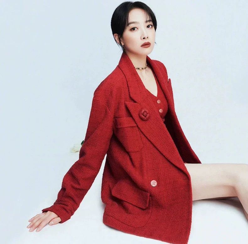 Chanel Chanel 22P red camellia jacket Size XS / US 0-2 / IT 36-38 - 6 Thumbnail