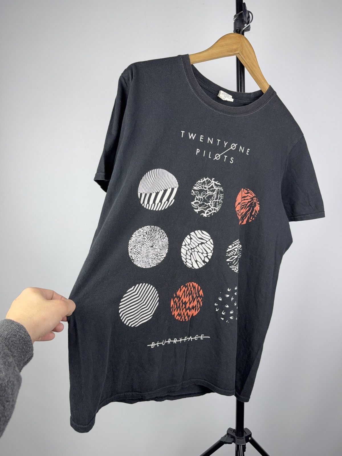Band Tees 00s Twenty One Pilots Large Blurryface Tour T Shirt Vintage Size US L / EU 52-54 / 3 - 6 Thumbnail