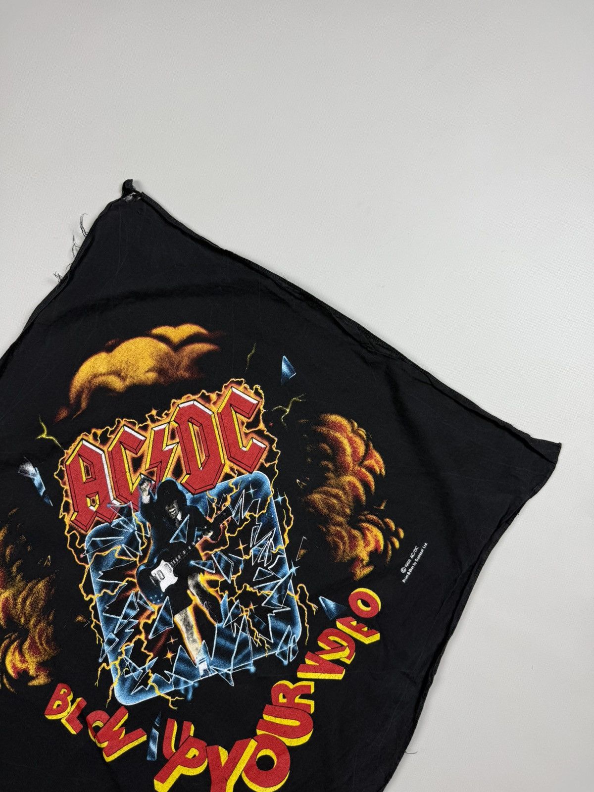 Band Tees × Vintage Vintage 1988 AC/DC Blow Up Your Video Handkerchief Size ONE SIZE - 4 Thumbnail