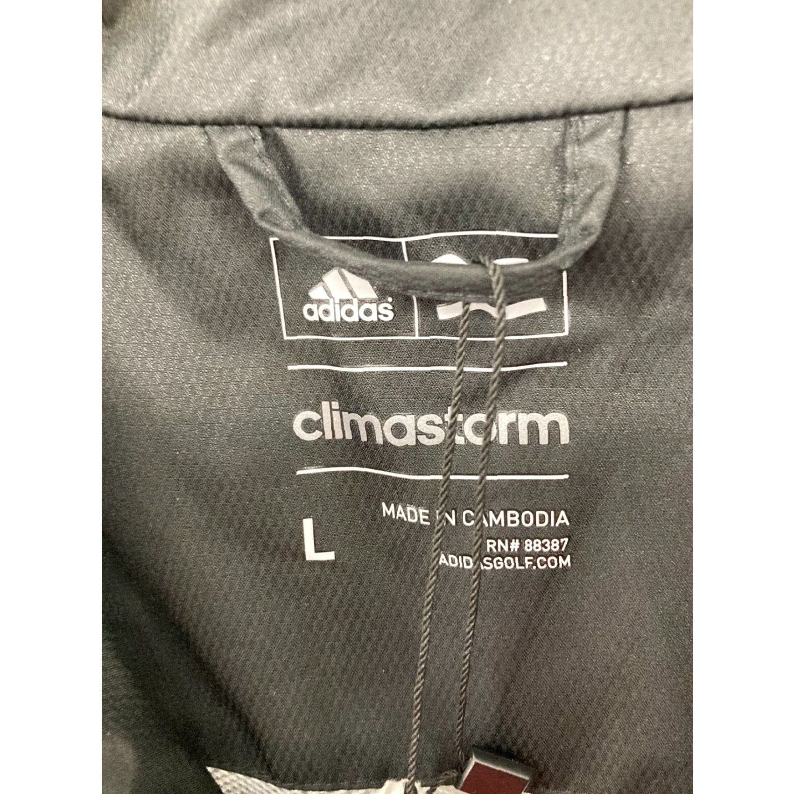 Adidas Adidas Climastorm Golf Polo Shirt Mens Large Gray Quickdry Short Sleeve Athletic Size US L / EU 52-54 / 3 - 7 Thumbnail