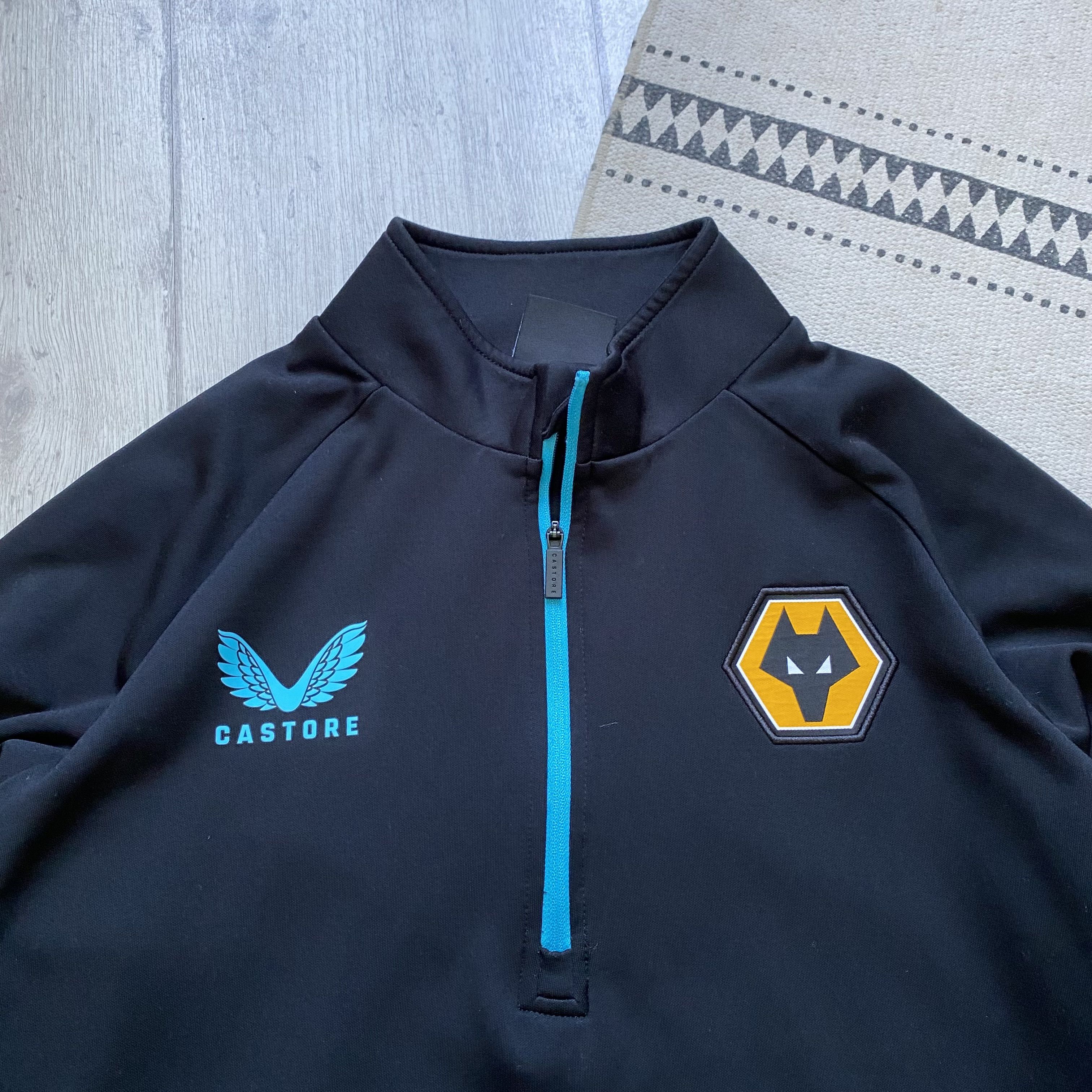 Adidas ⚽️ Blockore Wolverhampton jersey longsleeve wolves Drill Size US M / EU 48-50 / 2 - 5 Thumbnail
