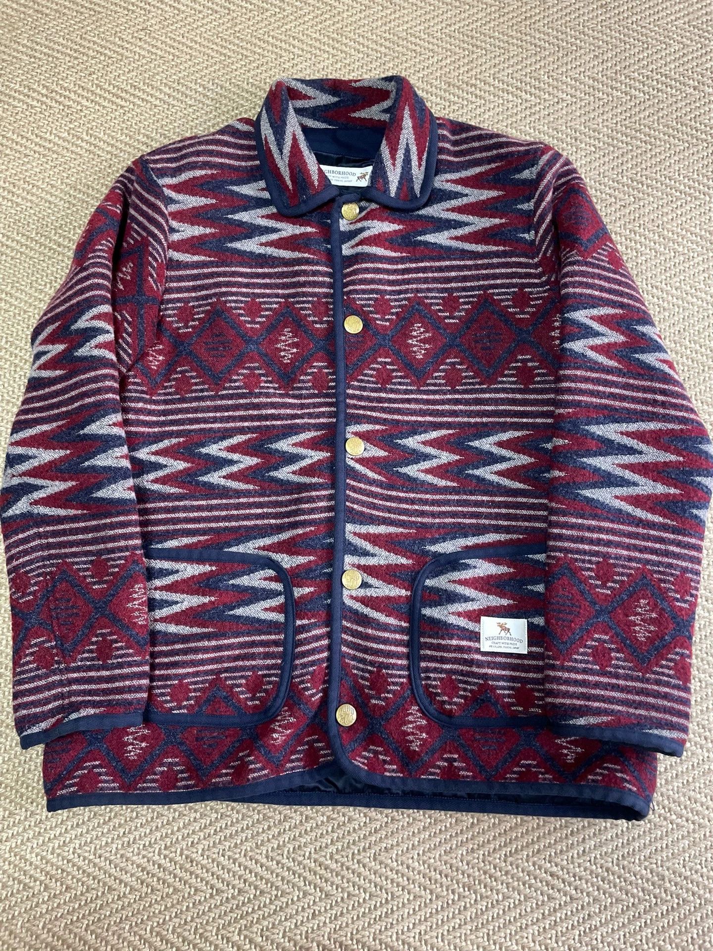 Neighborhood NBHD Ethnic Jacket M Like New Worn 2x Size US M / EU 48-50 / 2 - 1 Thumbnail