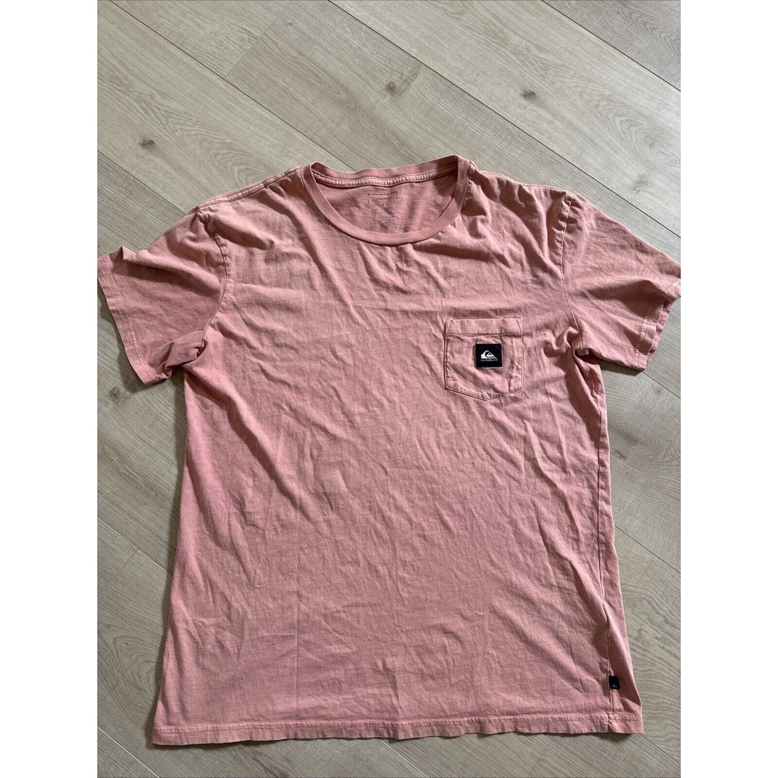 Quiksilver Quiksilver Mens T Shirt Short Sleeve Pink Front Pocket Size US XL / EU 56 / 4 - 2 Thumbnail