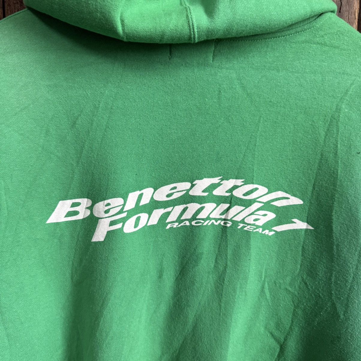 Benetton Vintage Benetton Formula One Hoodie Size US L / EU 52-54 / 3 - 7 Thumbnail