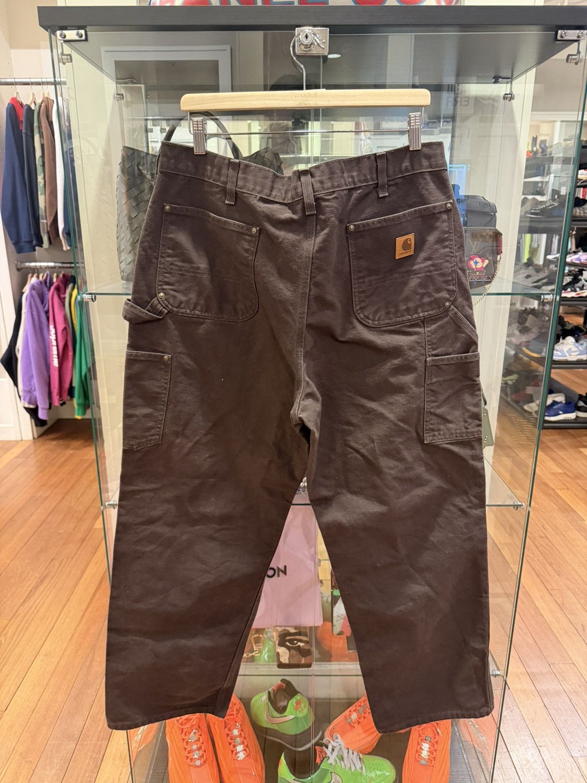 Carhartt Carhartt B136-DKB Carpenter Pants - Brown Size US 38 / EU 54 - 2 Thumbnail