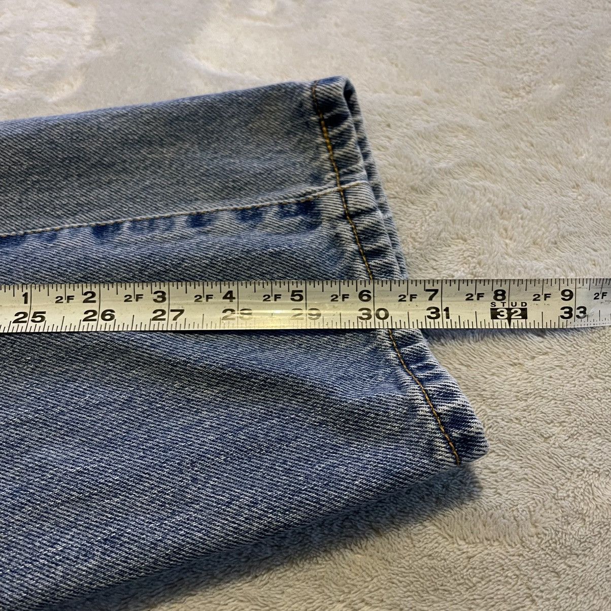 Levi's Vintage Levi's 550 Jeans Women 16 Blue Relaxed Fit Tapered Size 33" - 7 Thumbnail