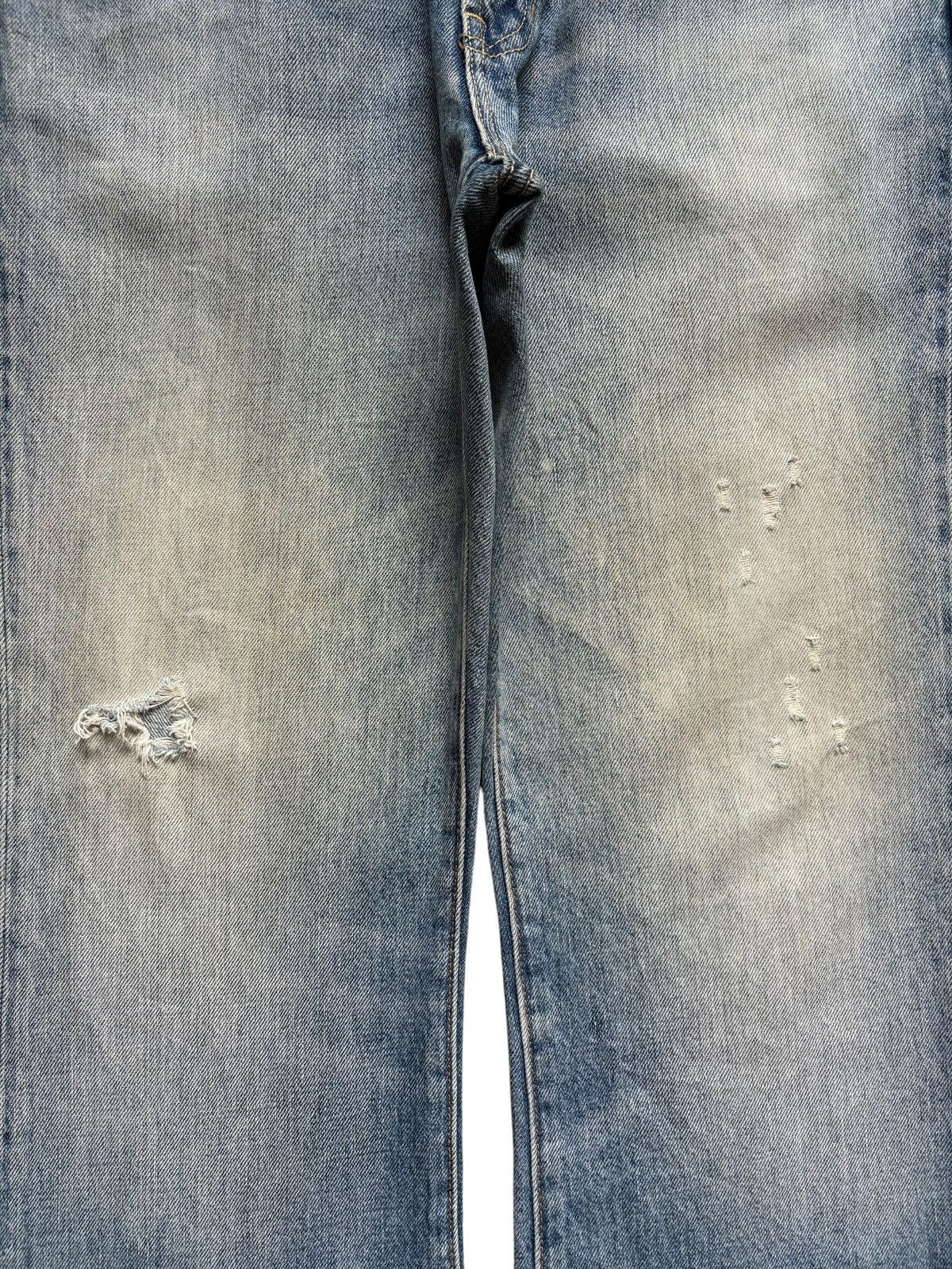 Gap Vintage Gap Mud Wash Distressed Bootcut Jeans Size US 33 - 5 Thumbnail