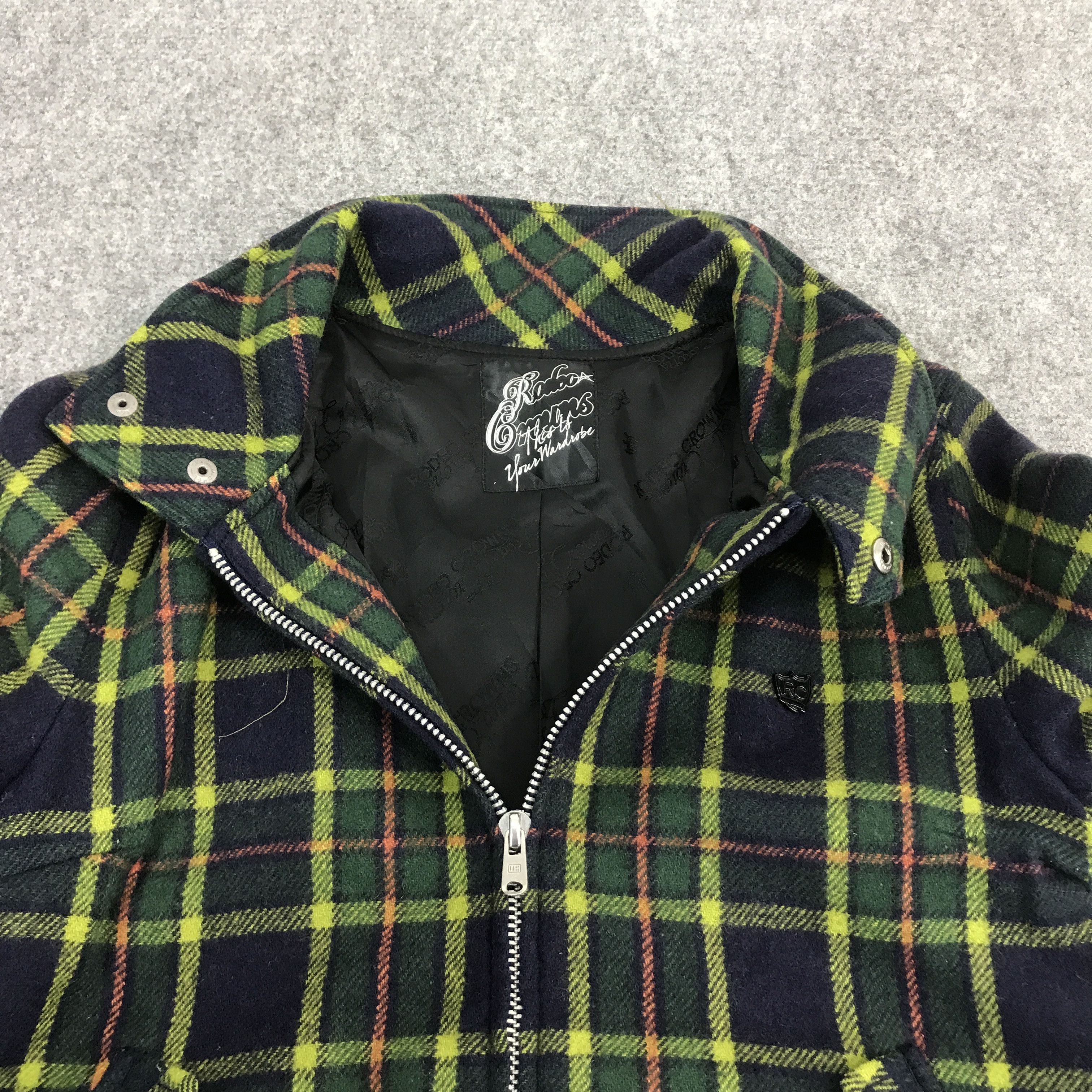 Japanese Brand rambo flannel design japan zipper jacket Size US S / EU 44-46 / 1 - 5 Thumbnail