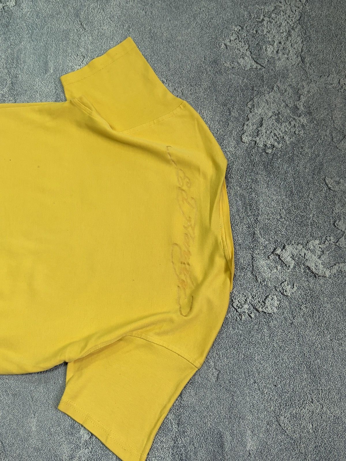 Ed Hardy Ed Hardy "Death or Glory" Yellow Tattoo Rhinestone Tee M Size US M / EU 48-50 / 2 - 17 Thumbnail