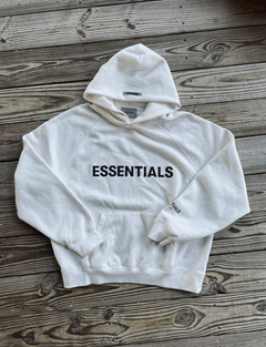 ESSENTIALS Pullover Hoodie in Light Heather Oatmeal