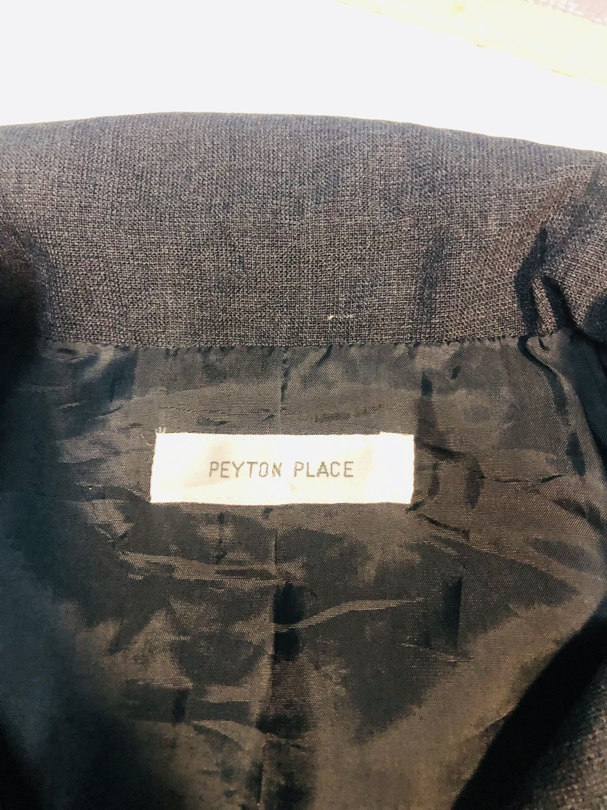 Japanese Brand Peyton Place Blazer 3 Button (8) Size 36S - 4 Thumbnail