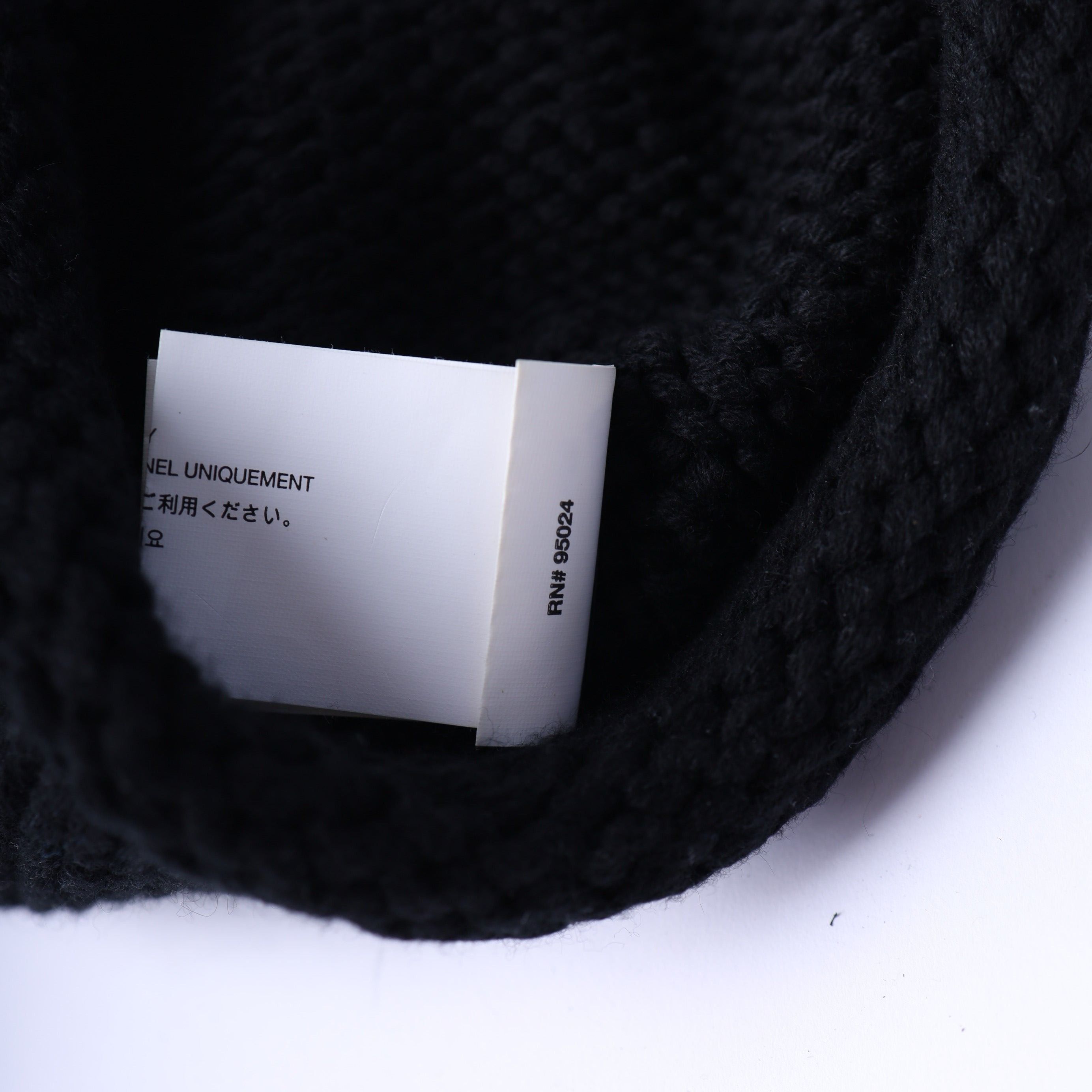 Chrome Hearts CHROME HEARTS CASHMERE FUCK YOU CASHMERE BEANIE Size ONE SIZE - 8 Thumbnail