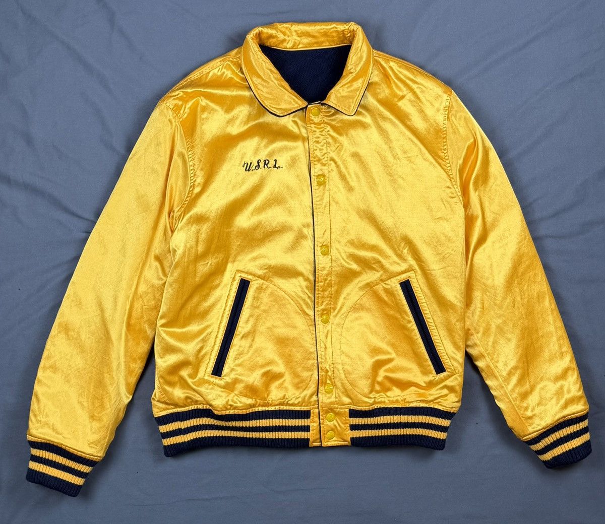 Polo Ralph Lauren Polo Ralph Lauren Sea Hornets Letterman Reversible Jacket XL Size US XL / EU 56 / 4 - 15 Thumbnail