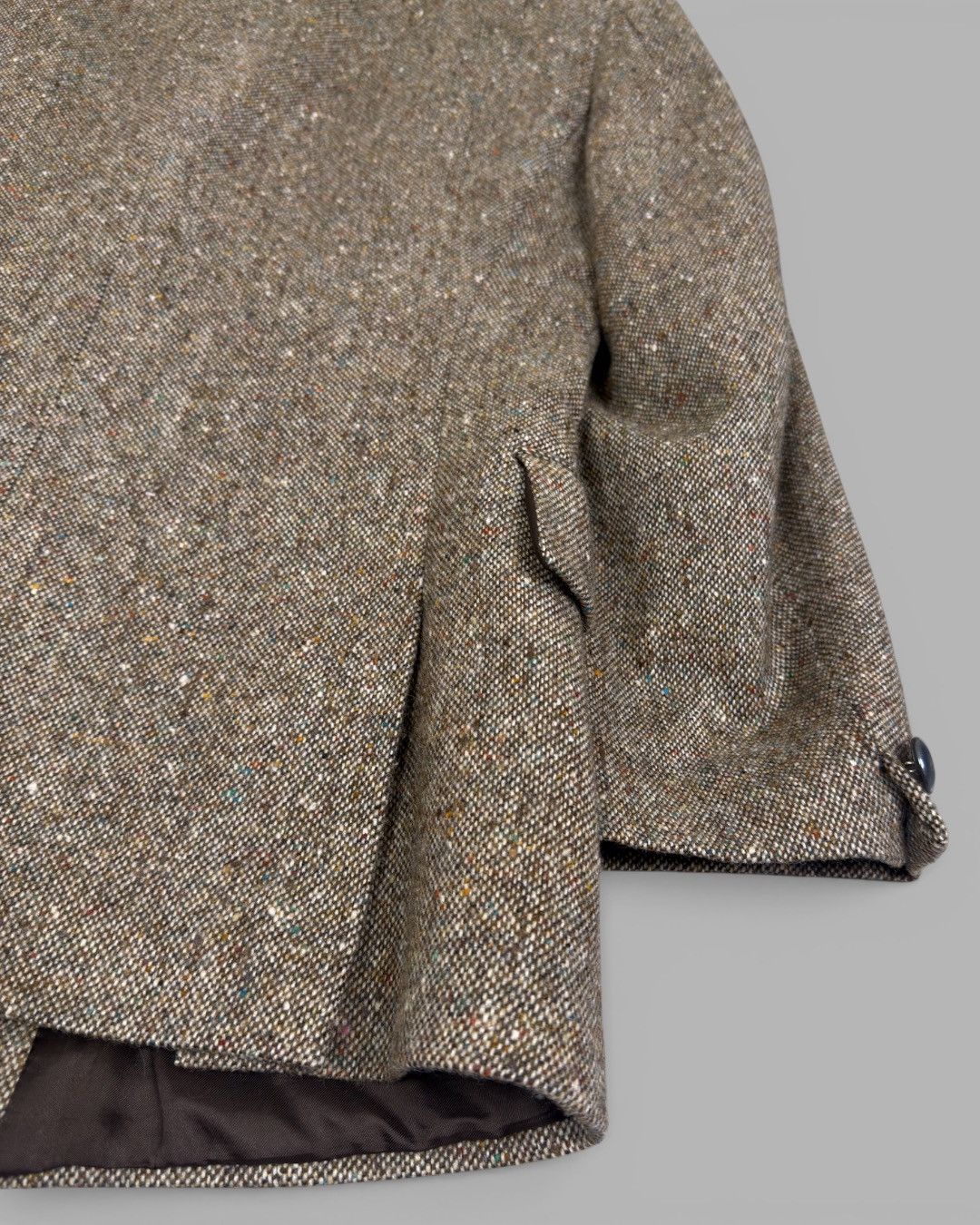 Thierry Mugler Rare 80’s THIERRY MUGLER Tweed Wool Blazer Jacket Size 50R - 11 Thumbnail