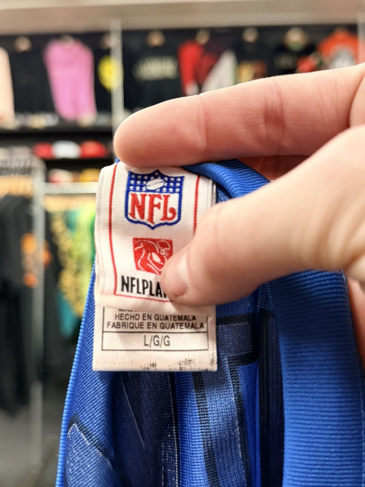 NFL Lions Vintage Jersey Size US L / EU 52-54 / 3 - 3 Thumbnail