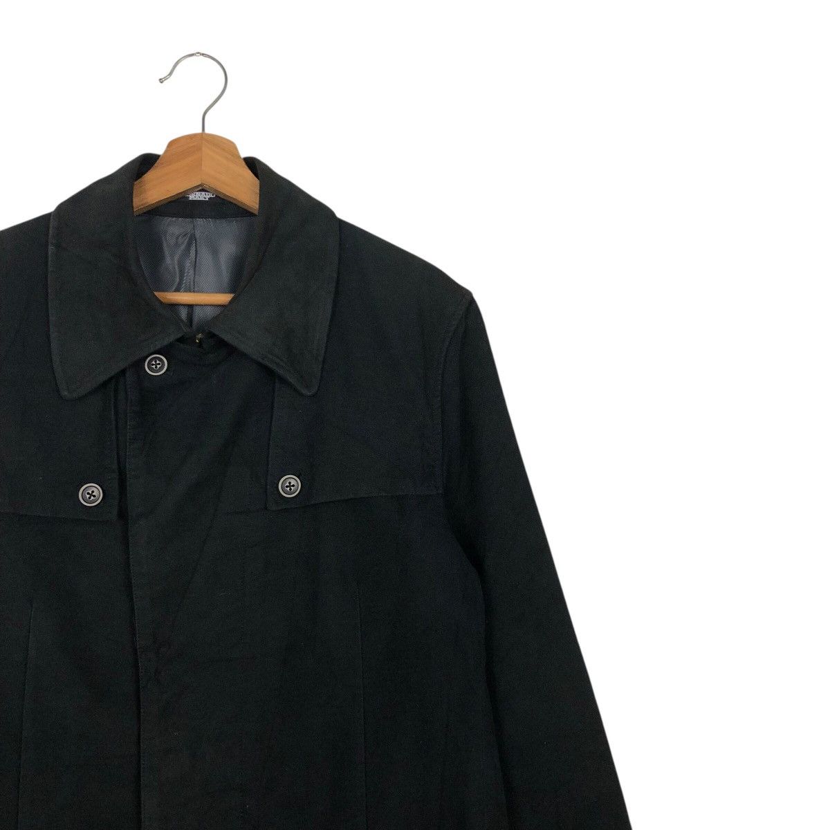 Tornado Mart 📌Rich Black Vintage Chore Work Jacket Tornado Mart Japan Size US L / EU 52-54 / 3 - 7 Thumbnail