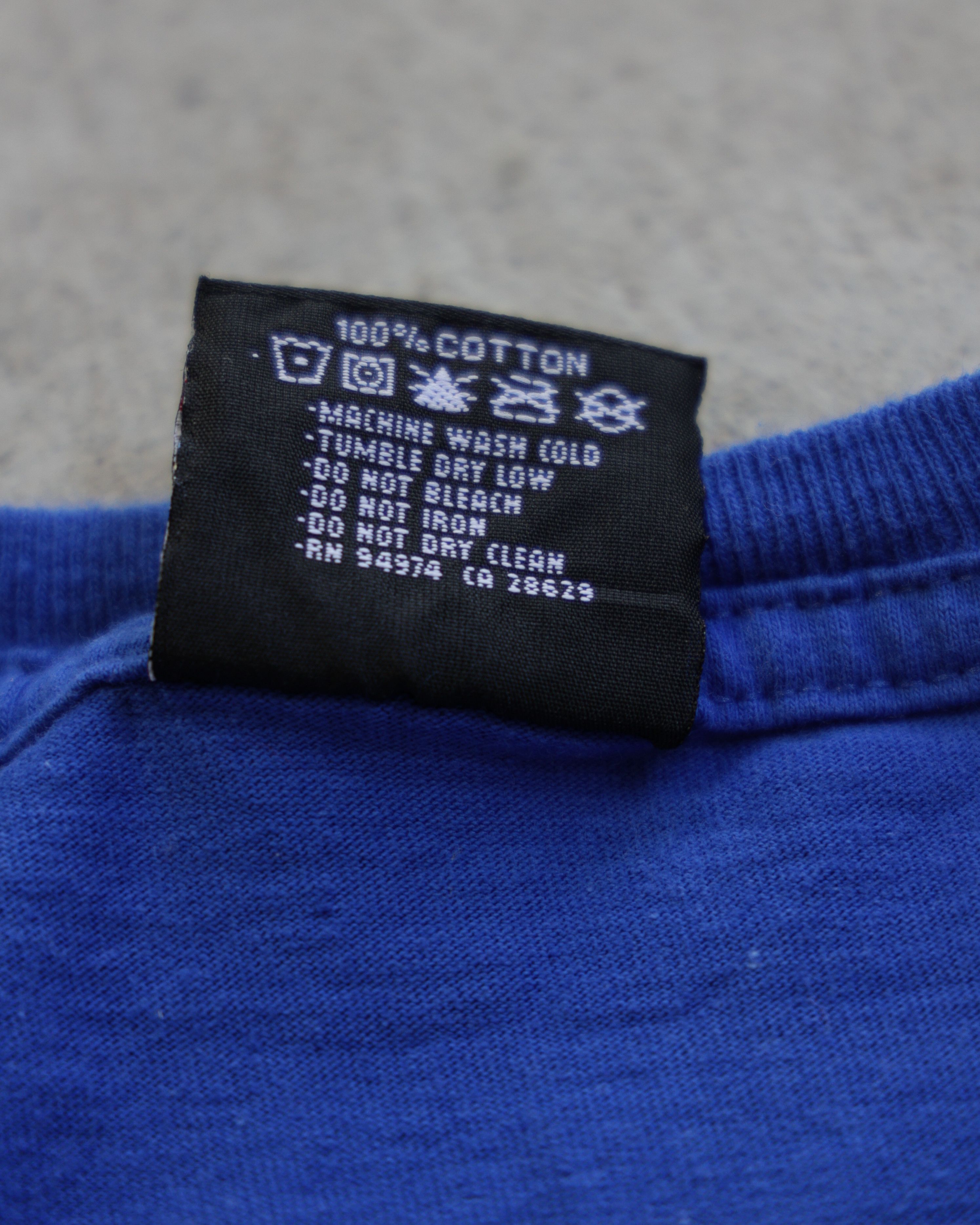 Undefeated UNDEFEATED Ax Blue Tee Size US S / EU 44-46 / 1 - 6 Thumbnail