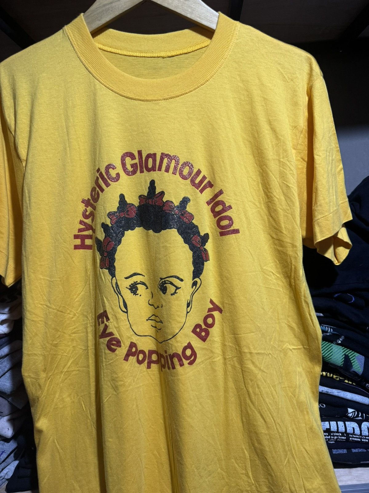 Hysteric Glamour Vintage Hysteric Glamour Eye popping boy Tshirt Size US M / EU 48-50 / 2 - 2 Thumbnail