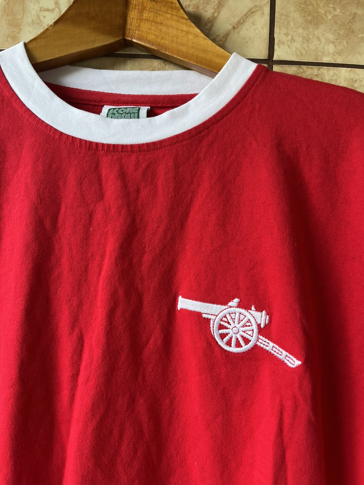 Vintage Vintage Score Draw Oficcial Arsenal FC long sleeve jersey Size US XL / EU 56 / 4 - 2 Thumbnail