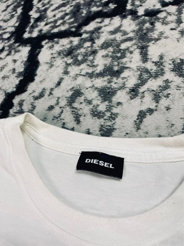 Diesel Diesel T-shirt white logo M Size US M / EU 48-50 / 2 - 4 Thumbnail