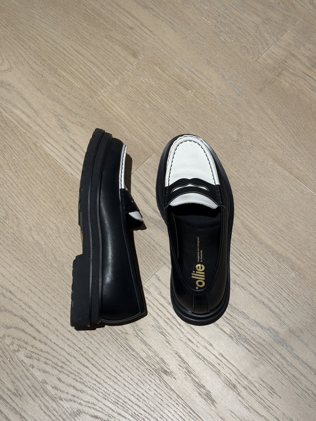 Other Rollie Nation Step Black/Bone Loafer Size US 10 / EU 43 - 3 Thumbnail