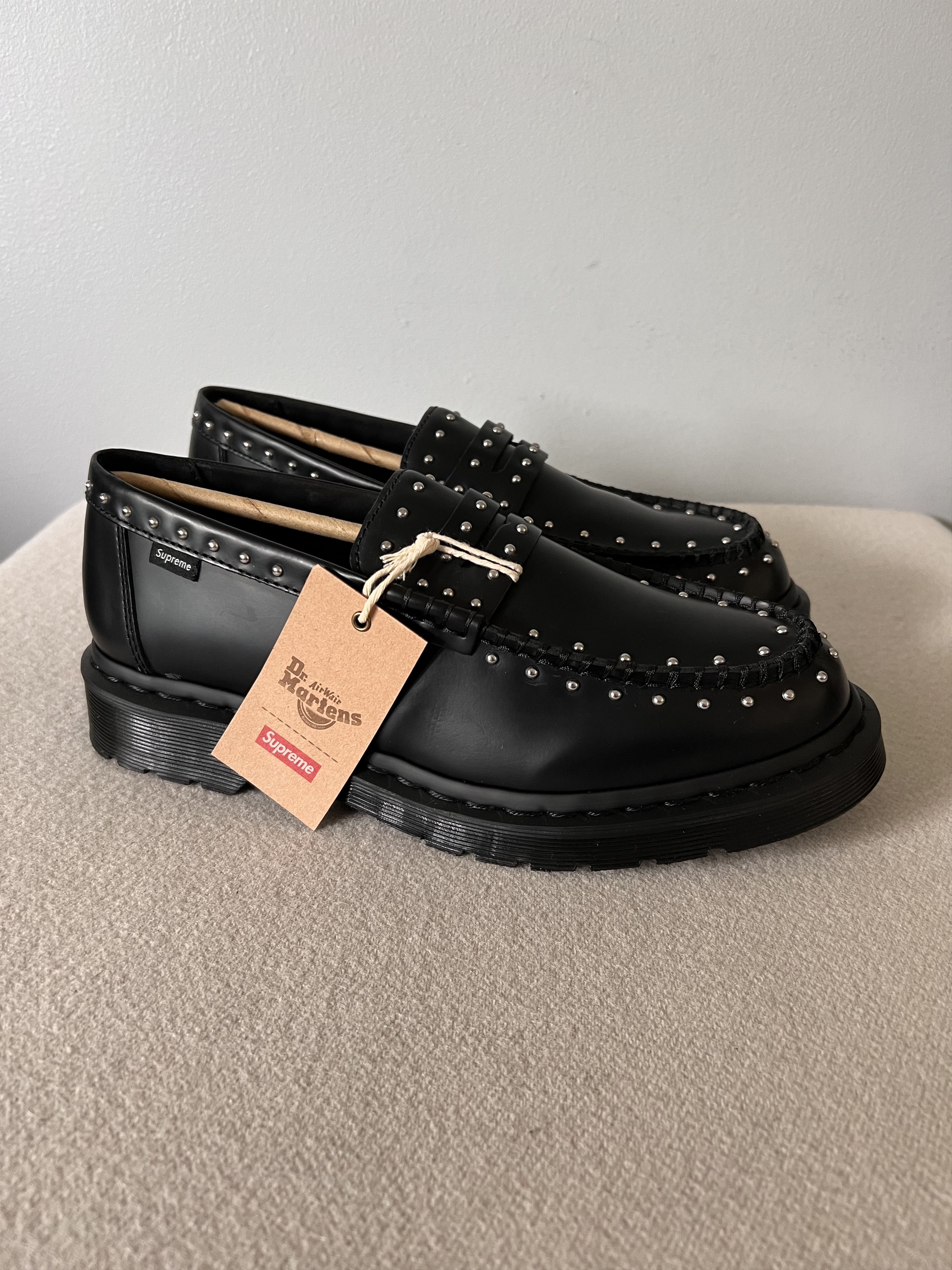 Dr. Martens Studded Penton Loafer Supreme Black Men's