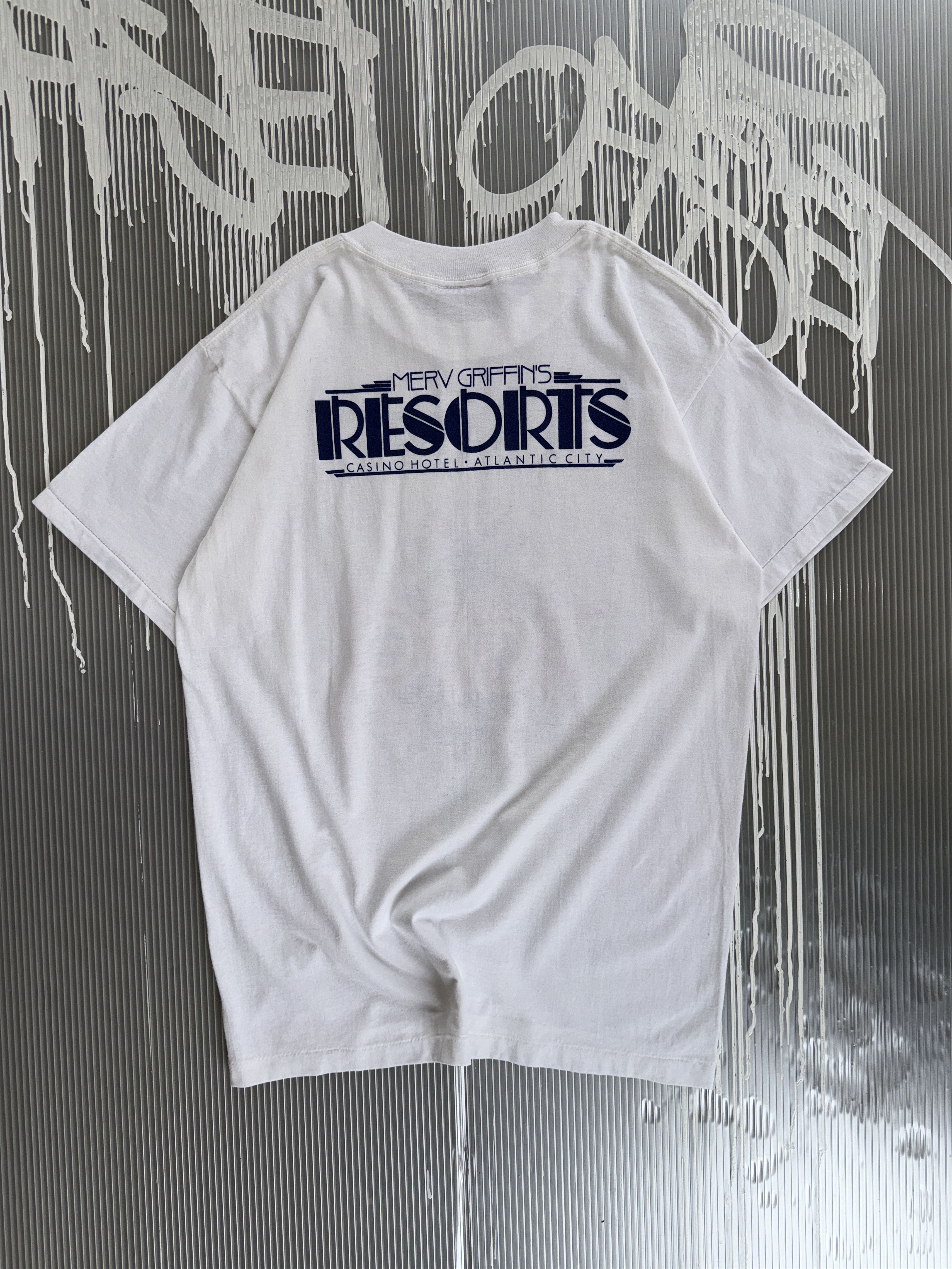 Vintage I won jackpot oneita power vintage white t-shirt - L Size US L / EU 52-54 / 3 - 2 Thumbnail