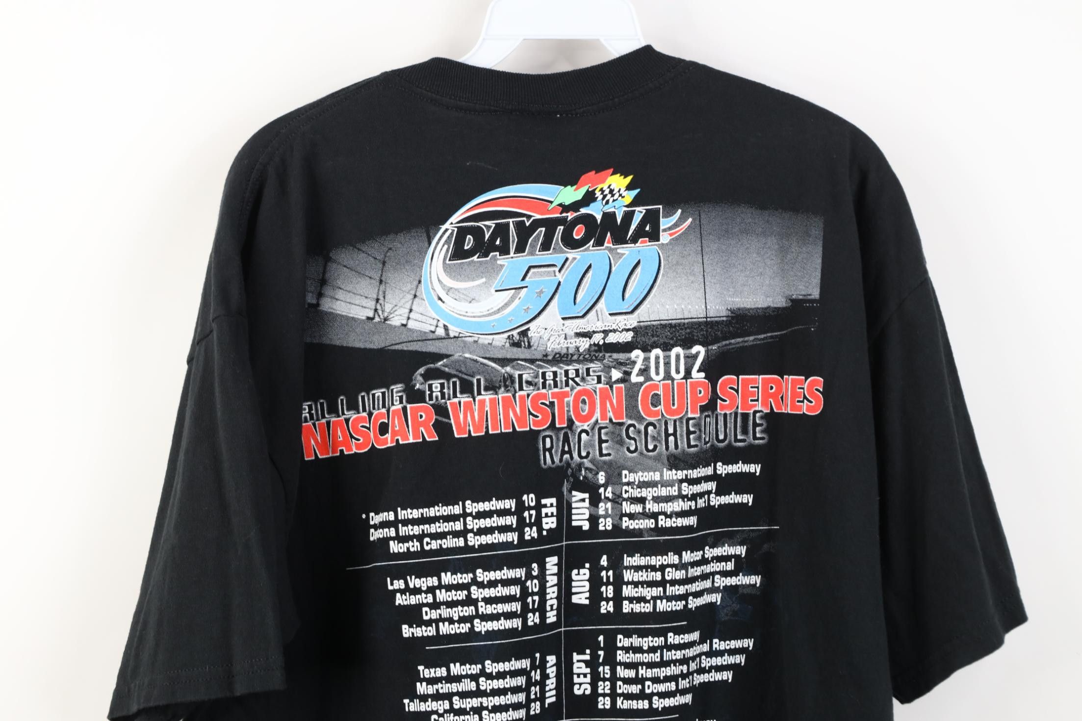 Vintage Vintage Y2K NASCAR Winston Cup Series Daytona 500 T-Shirt Size US L / EU 52-54 / 3 - 17 Thumbnail