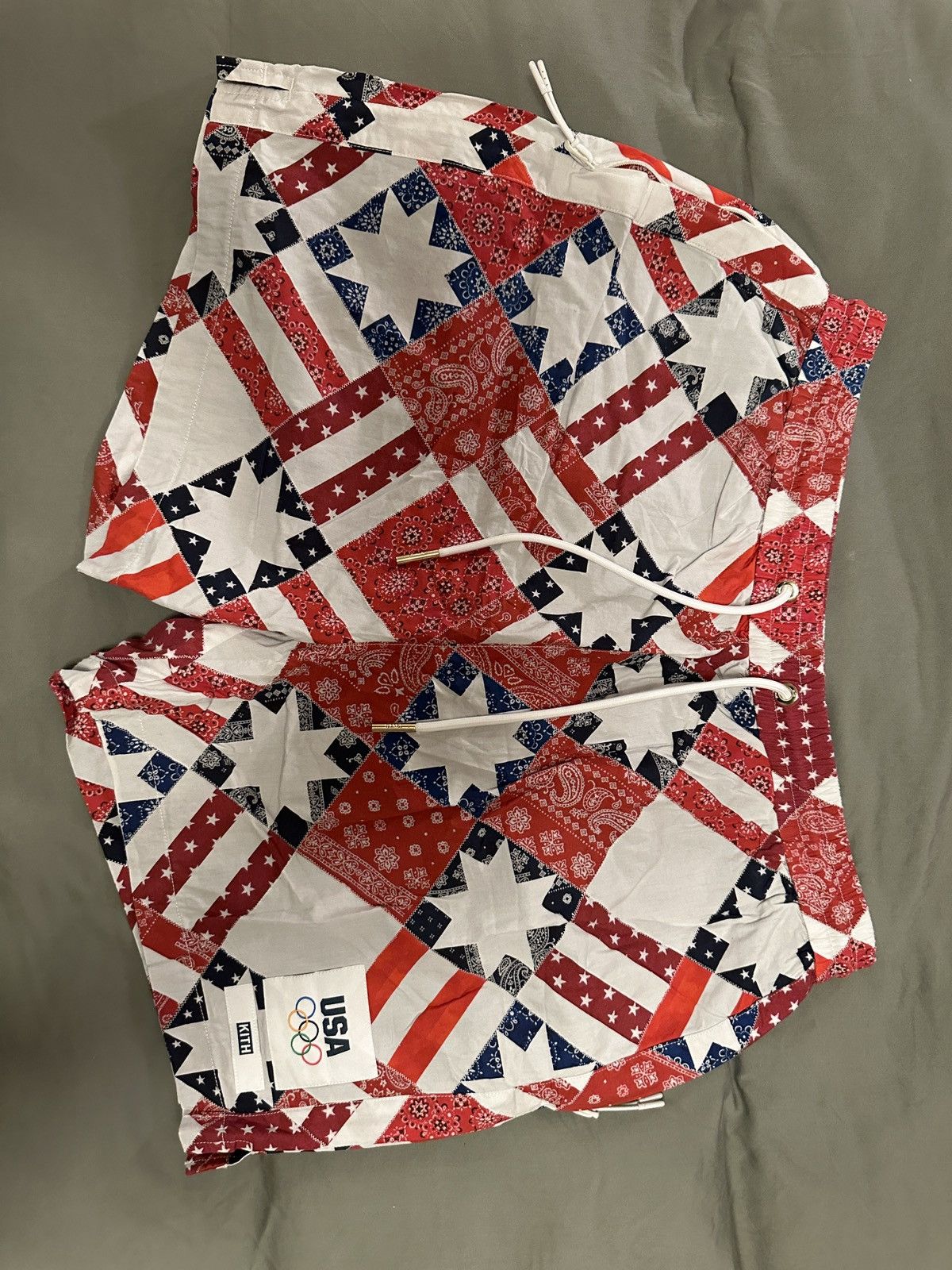 Kith Kith for Team USA Starry Quilt Active Short | Grailed