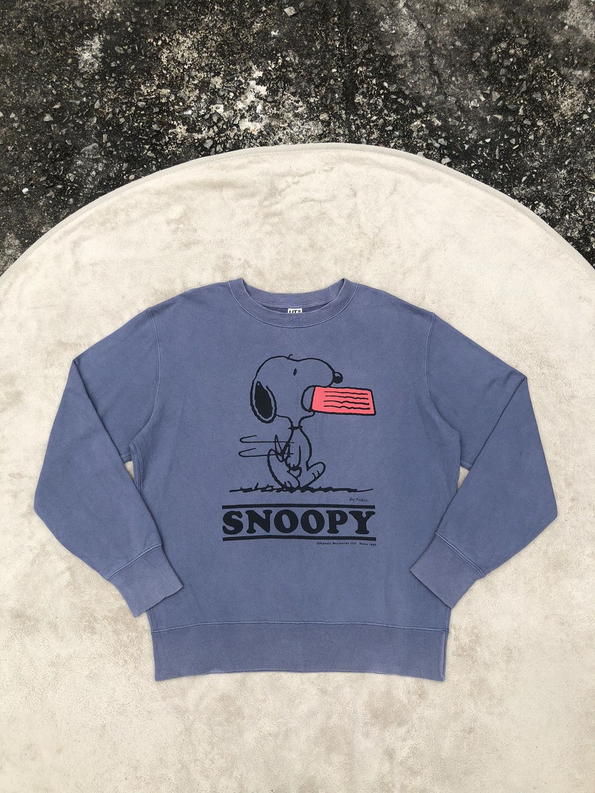 Cartoon Network × Japanese Brand × Vintage Vintage Snoopy Peanut Big Image Sweatshirt Size US M / EU 48-50 / 2 - 2 Thumbnail