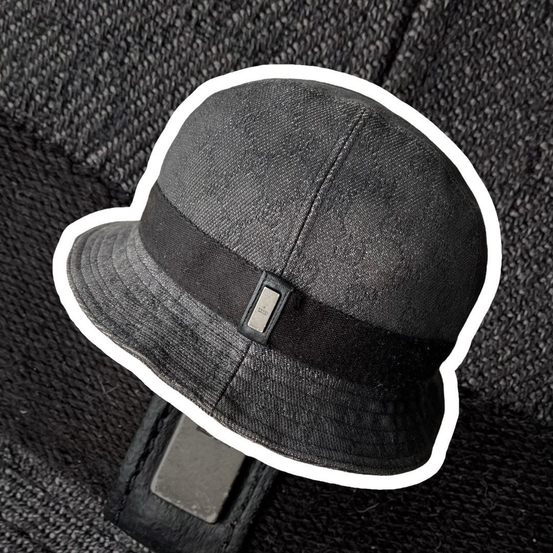 Gucci Gucci GG Denim Jacquard Bucket Hat L 59cm Size ONE SIZE - 3 Thumbnail