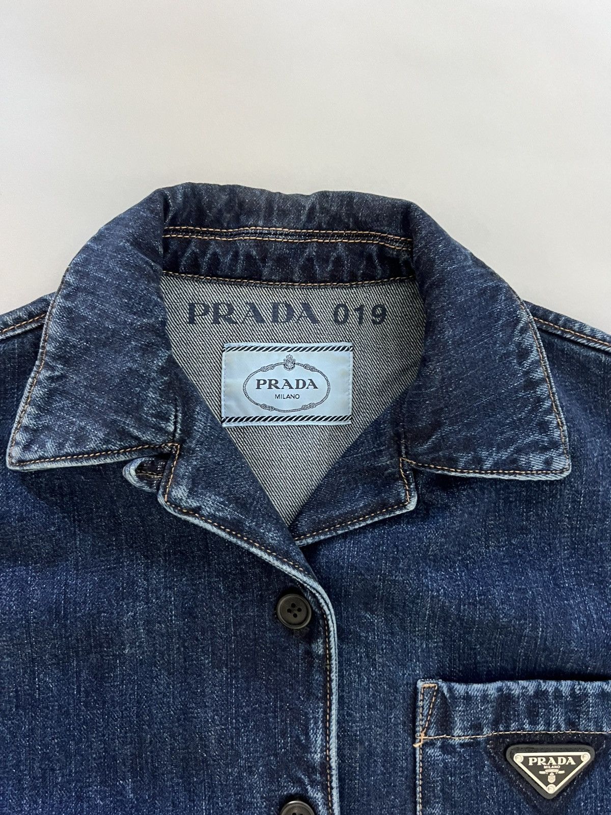Prada Prada denim Shirt Size US M / EU 48-50 / 2 - 4 Thumbnail