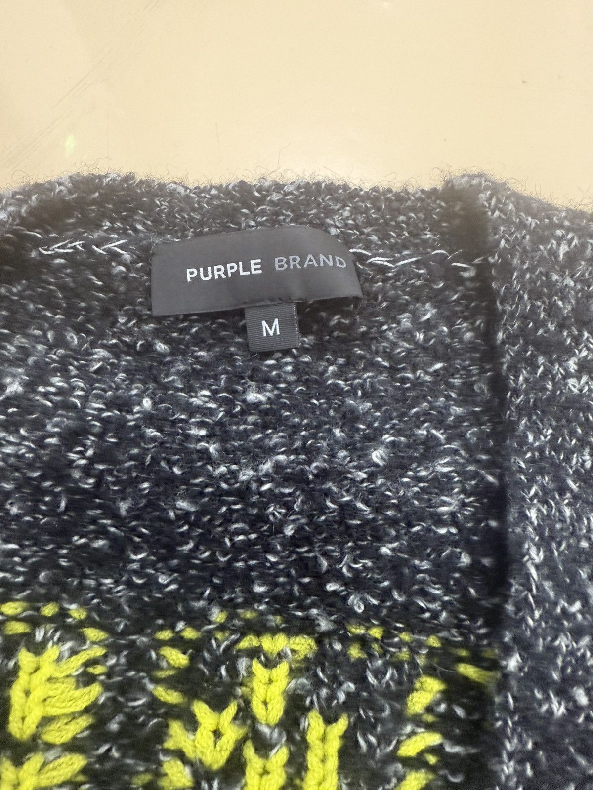 Purple Brand Purple Brand Relax Sweater Cardigan Size US M / EU 48-50 / 2 - 2 Thumbnail