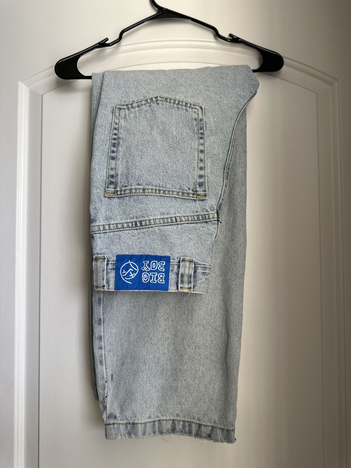 Polar Skate Co. Big boy Jeans Light Blue | Grailed