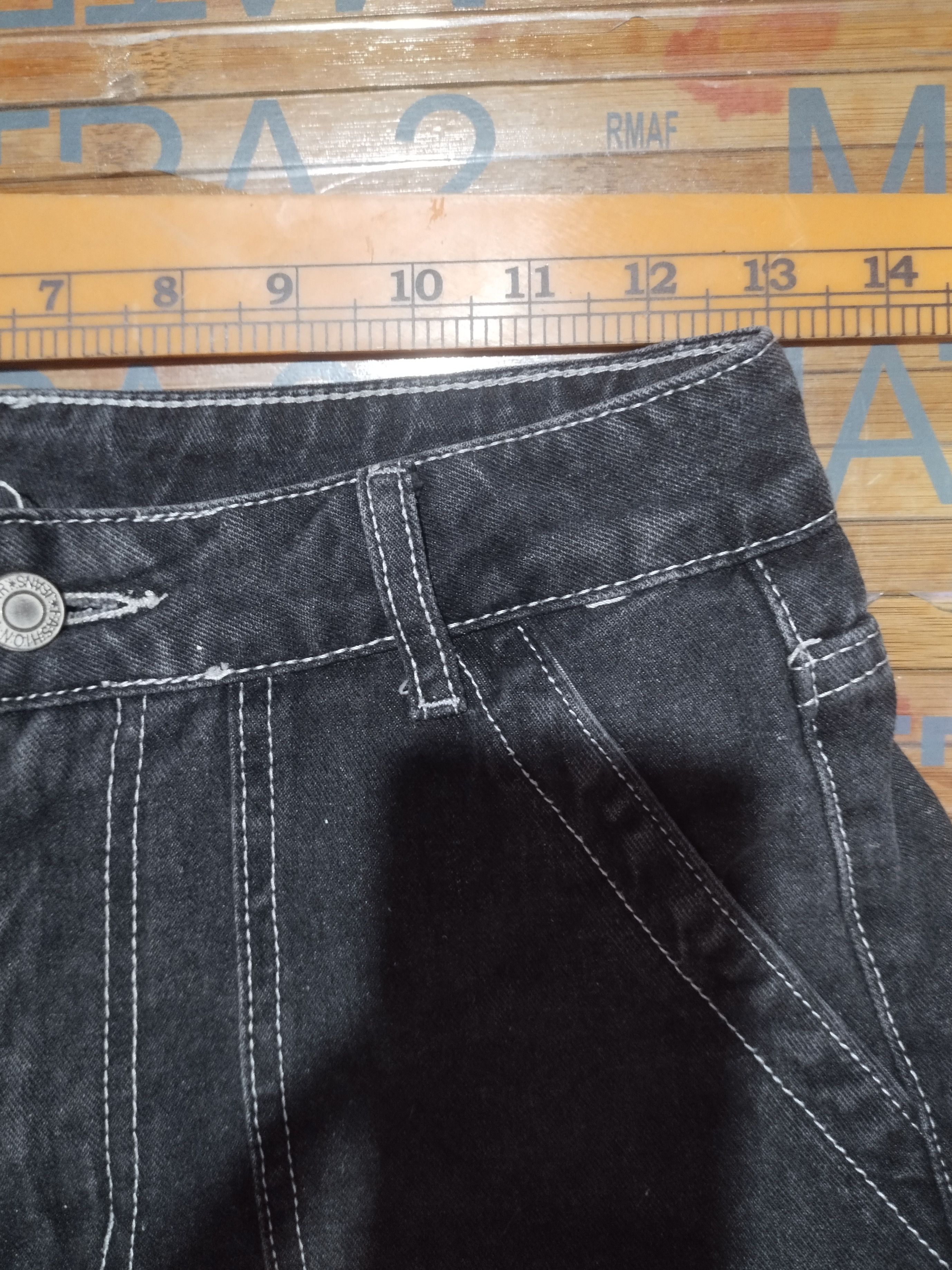 Jean × Shein Jeans SHEIN Baagy / Carpenter Style Sz S (26") Size 26" / US 2 / IT 38 - 8 Thumbnail