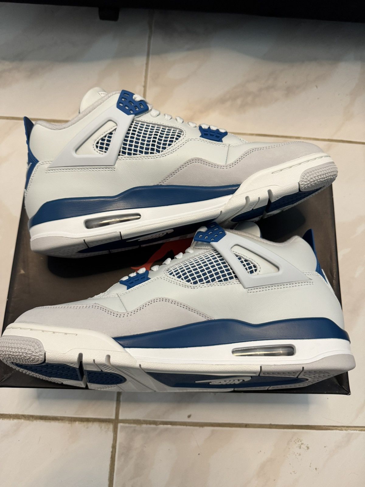 Jordan Brand Air Jordan 4 Military Blue 2024 DS Size 12 OG All Size US 12 / EU 45 - 3 Thumbnail